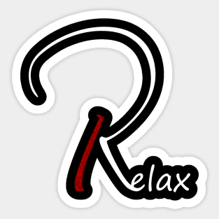 03 - Relax Sticker